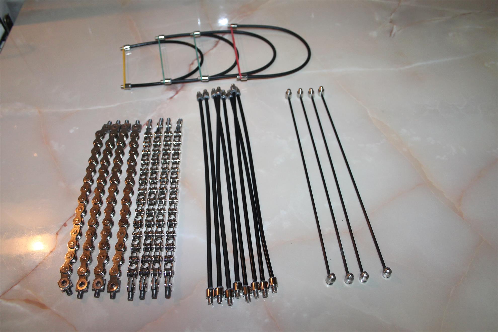 Tije CARBON...Tije FLEXIBILE... LantBicicleta Inox...HANDMADE - bobiins-066.JPG